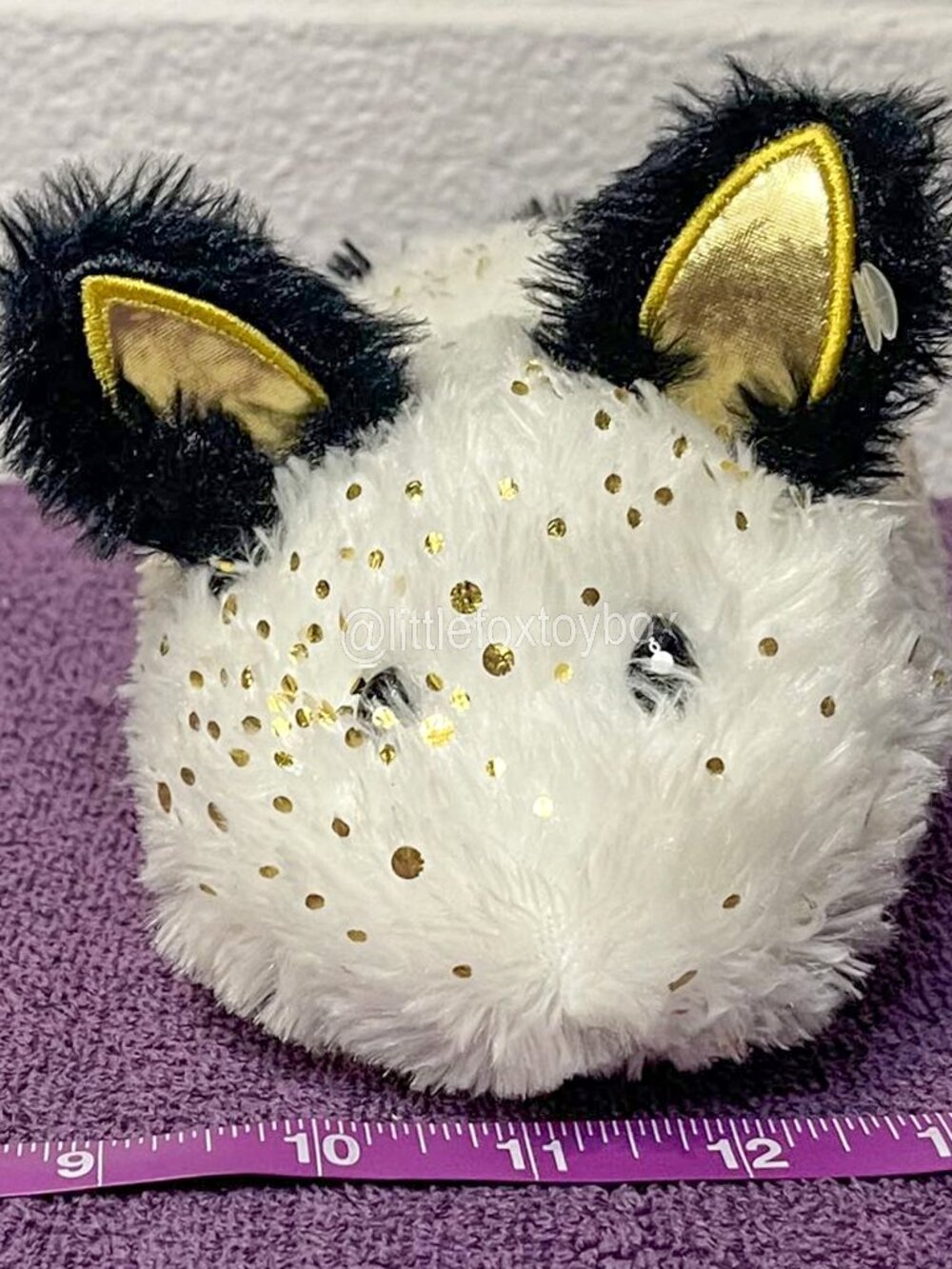 Sea Bunny Plush White Black Gold Spotted Nudibranch Walmart 342336 Stuffed ESSA